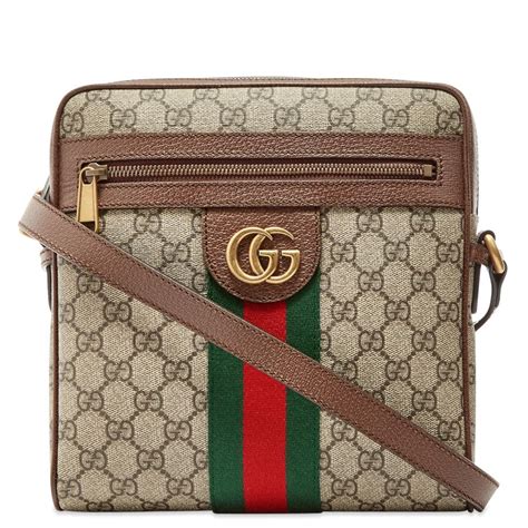 gucci tan purse crossover|Gucci shoulder pouch.